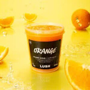 LUSH Orange Body Scrub 4.5 oz